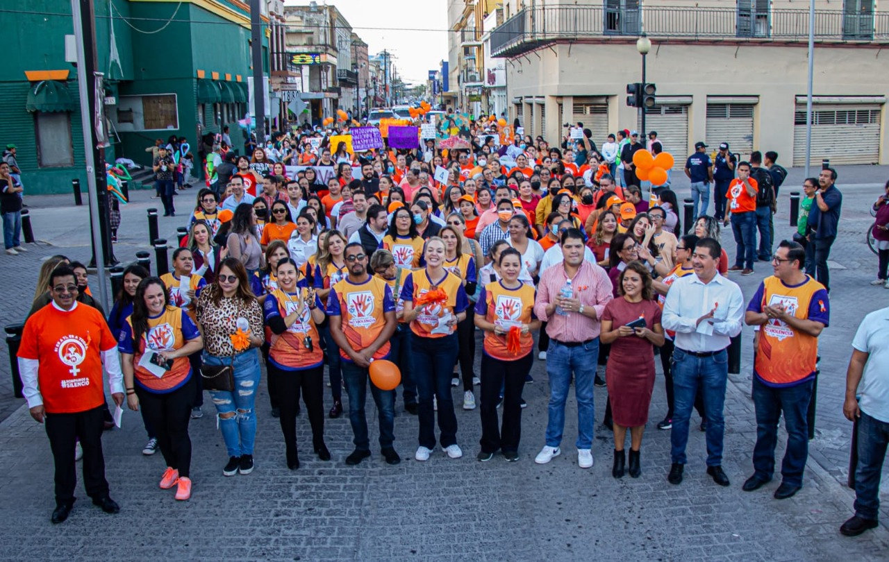 Todo un éxito Campaña Naranja “Únete” organizada por el Gobierno de Matamoros