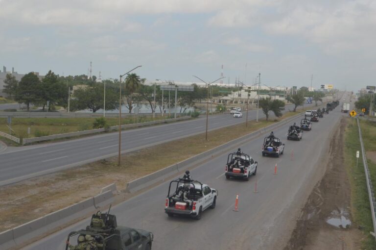 Llegan 300 elementos del Ejército a reforzar seguridad de Reynosa